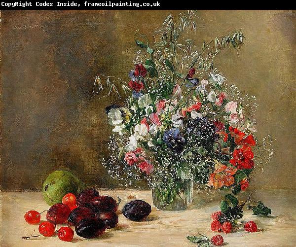Anna Munthe-Norstedt Still Life with Flowers and Fruits